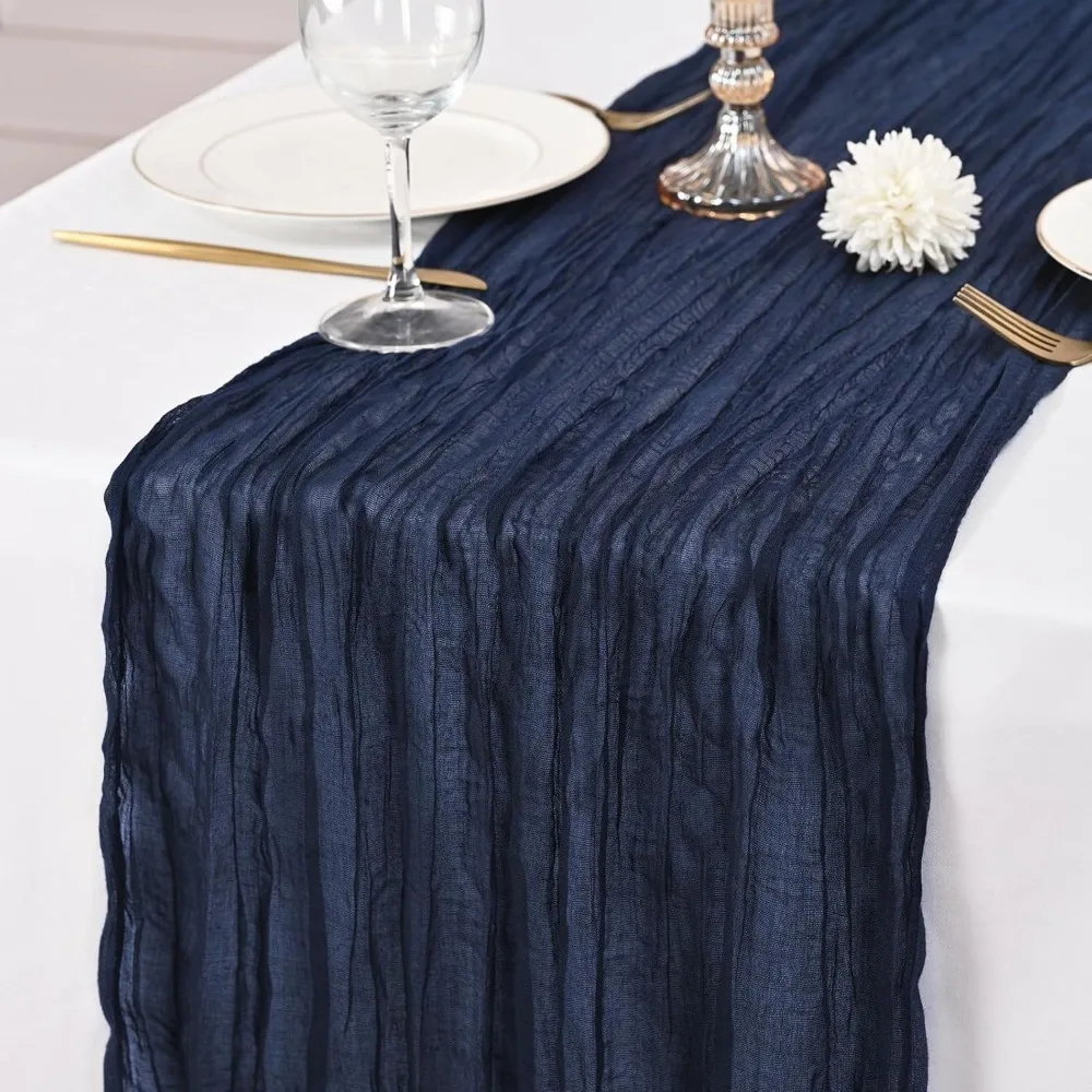 Wedding Decoration Elegant Crepe Table Runners Washable Soft Table Cover Polyester 180/300/400CM Table Flag Wedding Events
Wedding Decoration Elegant Crepe Table Runners Washable Soft Table Cover Polyester 180/300/400CM Table Flag Wedding Events
