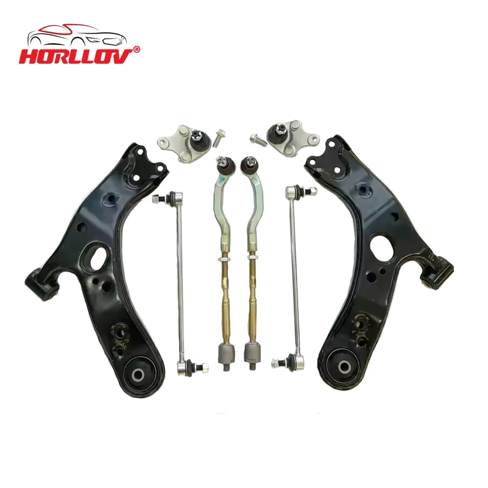 10PCS High Quality Auto Parts Kit Tie Rod End Ball Joint Control Arm Kit for Toyota Carola OE 48068-02180 45046-09590
10PCS High Quality Auto Parts Kit Tie Rod End Ball Joint Control Arm Kit for Toyota Carola OE 48068-02180 45046-09590