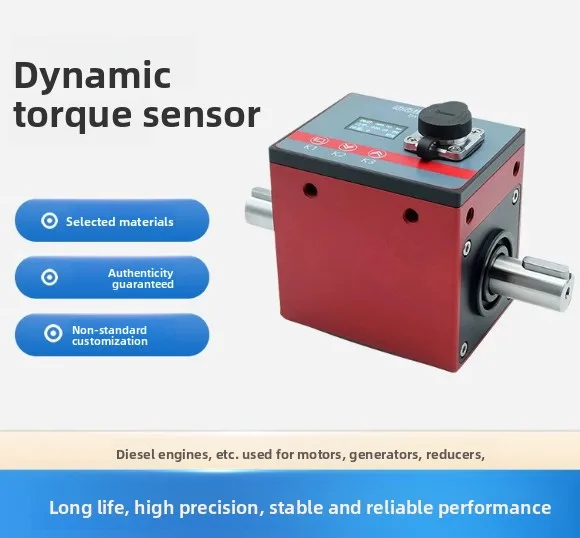 DYN-200 Series 0.1N.m 0.3N.m 0.5N.m 1N.m 2N.m 5N.m Load Cell DC 24V Dynamic Torque Sensor with LCD Display
DYN-200 Series 0.1N.m 0.3N.m 0.5N.m 1N.m 2N.m 5N.m Load Cell DC 24V Dynamic Torque Sensor with LCD Display