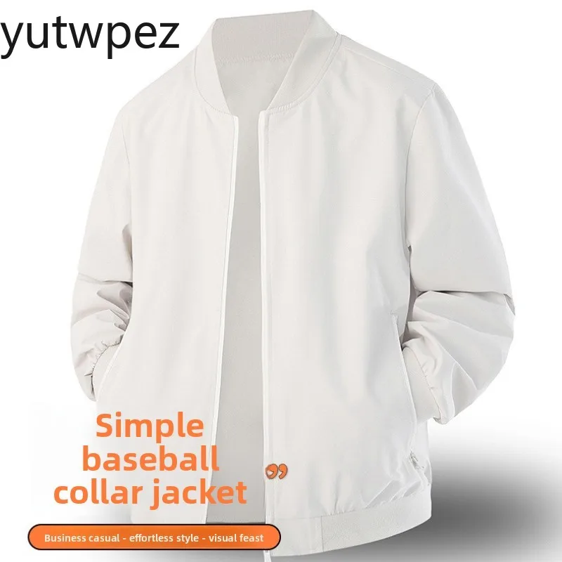 Cycling Men Baseball Collar Jacket Outdoor Fishing Hunting Sport Windbreaker Admin Coat Windproof Group Uniform Casual Outerwear
Cycling Men Baseball Collar Jacket Outdoor Fishing Hunting Sport Windbreaker Admin Coat Windproof Group Uniform Casual Outerwear
