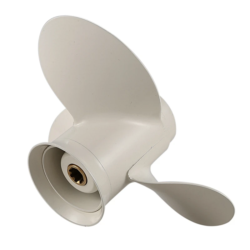 3X 9 1/4 X 9-J New Aluminum Alloy 3 Blade Outboard Propeller For Yamaha 9.9-15Hp
3X 9 1/4 X 9-J New Aluminum Alloy 3 Blade Outboard Propeller For Yamaha 9.9-15Hp