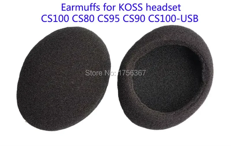 Ear pads(earcups) replacement cover for KOSS CS100 CS80 CS95 CS90 CS100-USB headphones(headset earmuffes) High quality earcap
Ear pads(earcups) replacement cover for KOSS CS100 CS80 CS95 CS90 CS100-USB headphones(headset earmuffes) High quality earcap