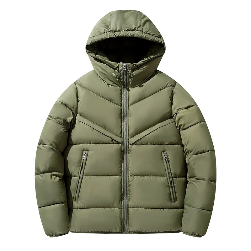 Men's Thick Warm Jacket Outdoor Windproof Thickened Coat Winter High-quality Casual Parkas Hooded Jacket with Detachable Hat
Men's Thick Warm Jacket Outdoor Windproof Thickened Coat Winter High-quality Casual Parkas Hooded Jacket with Detachable Hat