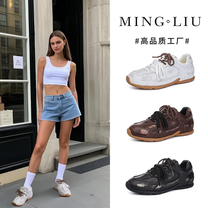 2025 New Designer Leather Women Spring New Flat Retro Forrest Gump Shoes Sports Shoes Casual Joker Women's Shoes
2025 New Designer Leather Women Spring New Flat Retro Forrest Gump Shoes Sports Shoes Casual Joker Women's Shoes