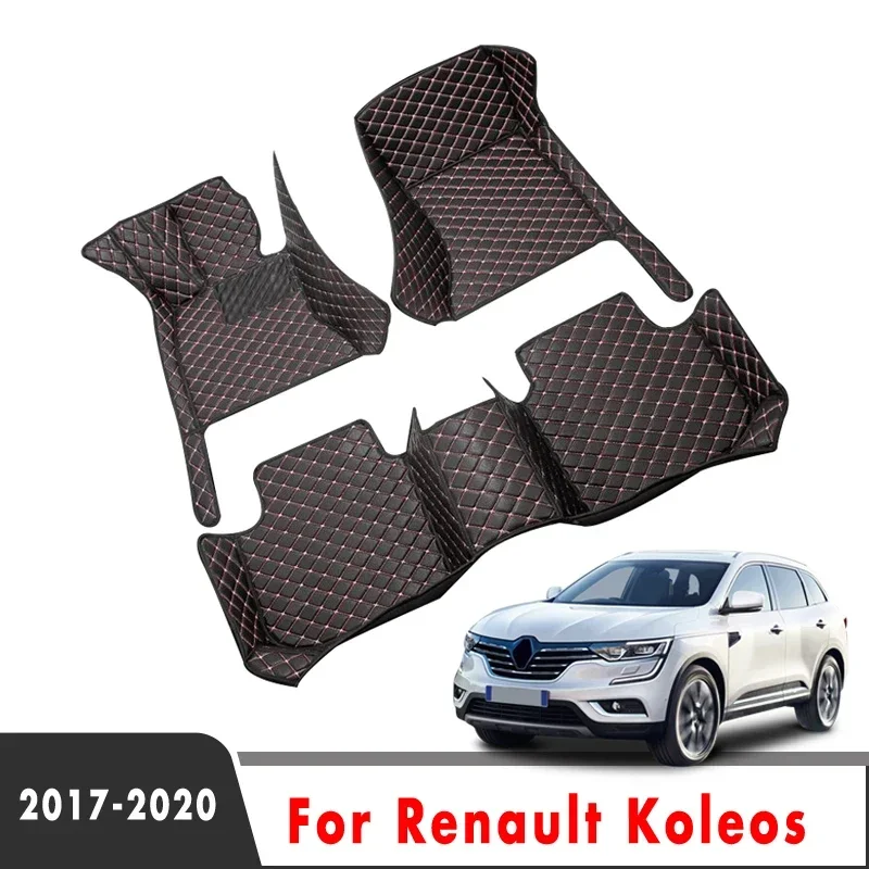 Автомобильные коврики для Renault Koleos 2019 2018 2017, автомобильные внутренние кожаные ковры, аксессуары, водонепроницаемые защитные подушечки для ног, коврики
Автомобильные коврики для Renault Koleos 2019 2018 2017, автомобильные внутренние кожаные ковры, аксессуары, водонепроницаемые защитные подушечки для ног, коврики