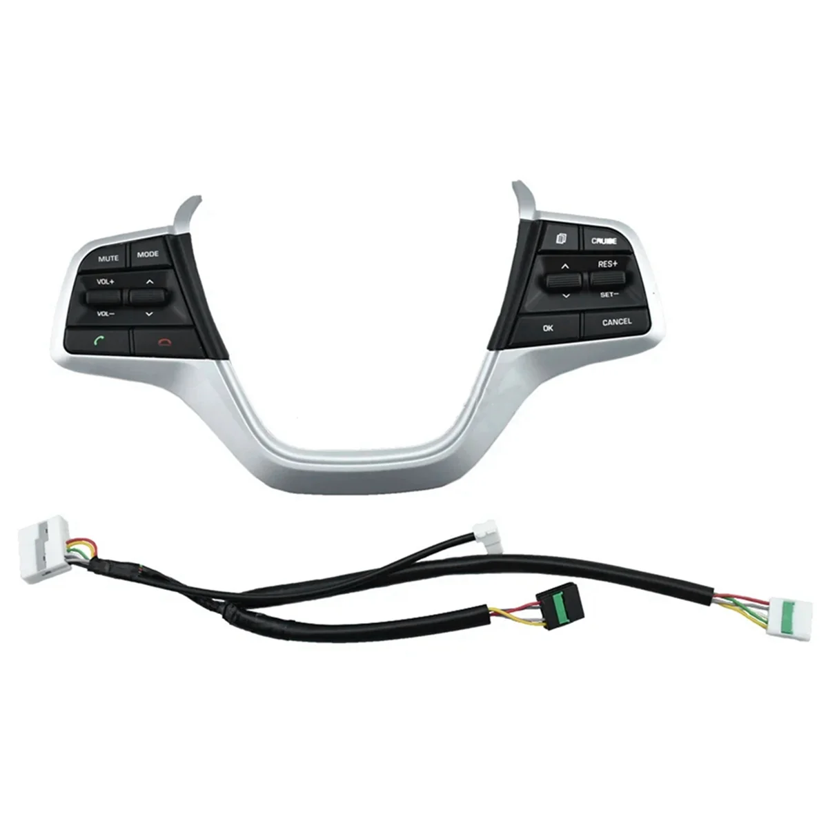 Multifunction Steering Wheel Buttons Switch Volume Telephone Cruise Control Switch for Hyundai Elantra 2016-2019
Multifunction Steering Wheel Buttons Switch Volume Telephone Cruise Control Switch for Hyundai Elantra 2016-2019