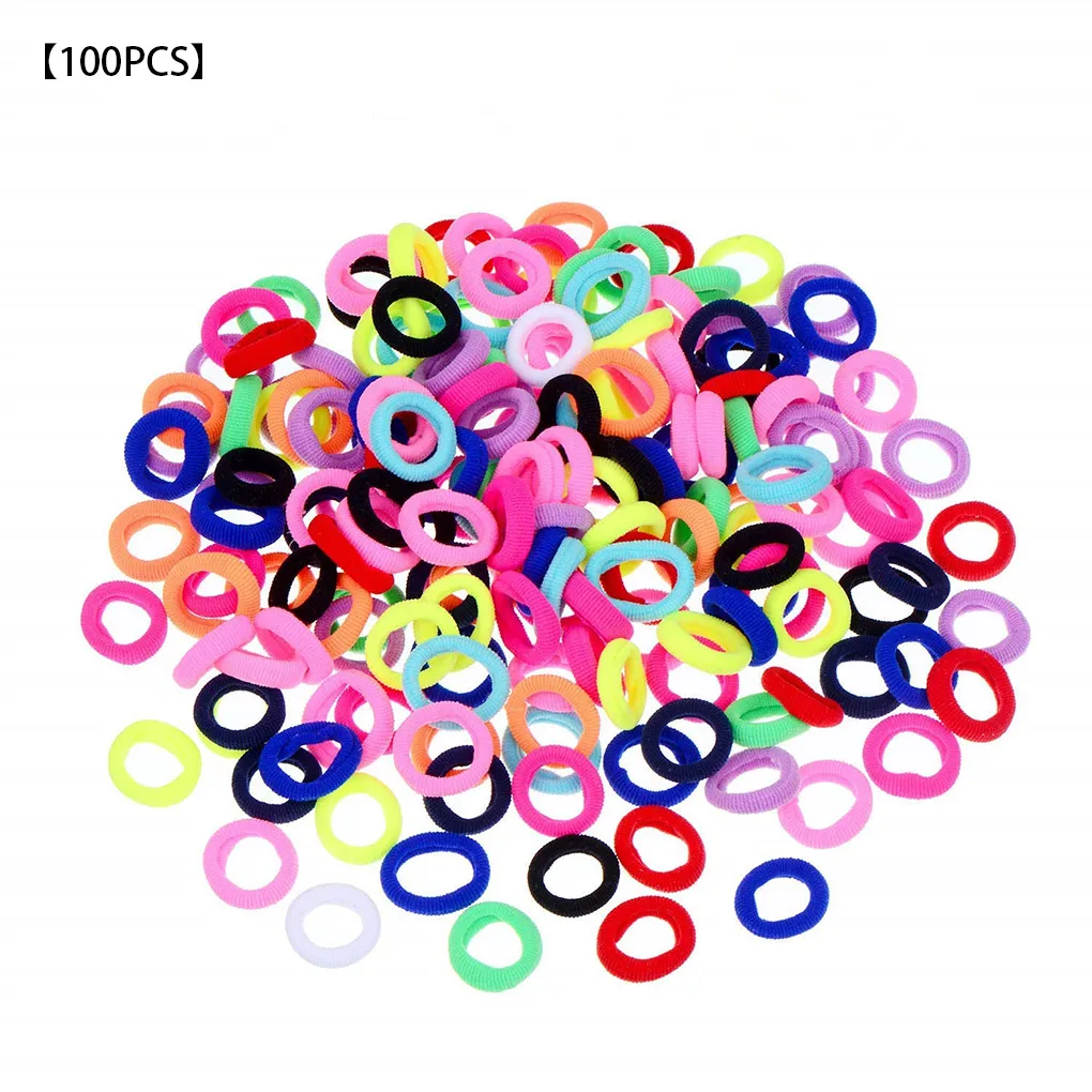 100pcs Elastic Hair Band Mini Hair Tie Girls Ponytail Holder Knitted Hairband Head Accessory
100pcs Elastic Hair Band Mini Hair Tie Girls Ponytail Holder Knitted Hairband Head Accessory