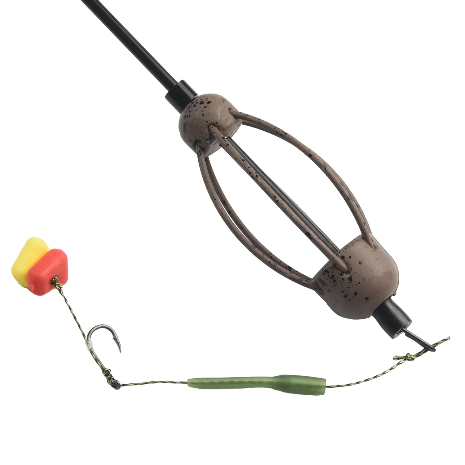 1pc Bait Carp Fishing Feeder 35cm Fishing Baits Cages Hook Rig Hollow Sinker Inline Method Cage Feeder Pesca Fishing Accessories
1pc Bait Carp Fishing Feeder 35cm Fishing Baits Cages Hook Rig Hollow Sinker Inline Method Cage Feeder Pesca Fishing Accessories