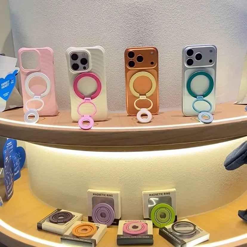 3-кратная подставка для телефона Magsafe, двухсторонний настольный держатель из магнитного сплава для просмотра видео и видеозвонков
3-кратная подставка для телефона Magsafe, двухсторонний настольный держатель из магнитного сплава для просмотра видео и видеозвонков