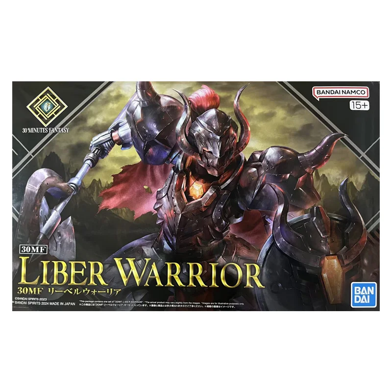 Bandai 30 Minutes Fantasy Series Liber Warrior Assembly Diy Model Kit Action Figure Ornament Collection Boys Toy Birthday Gift
Bandai 30 Minutes Fantasy Series Liber Warrior Assembly Diy Model Kit Action Figure Ornament Collection Boys Toy Birthday Gift