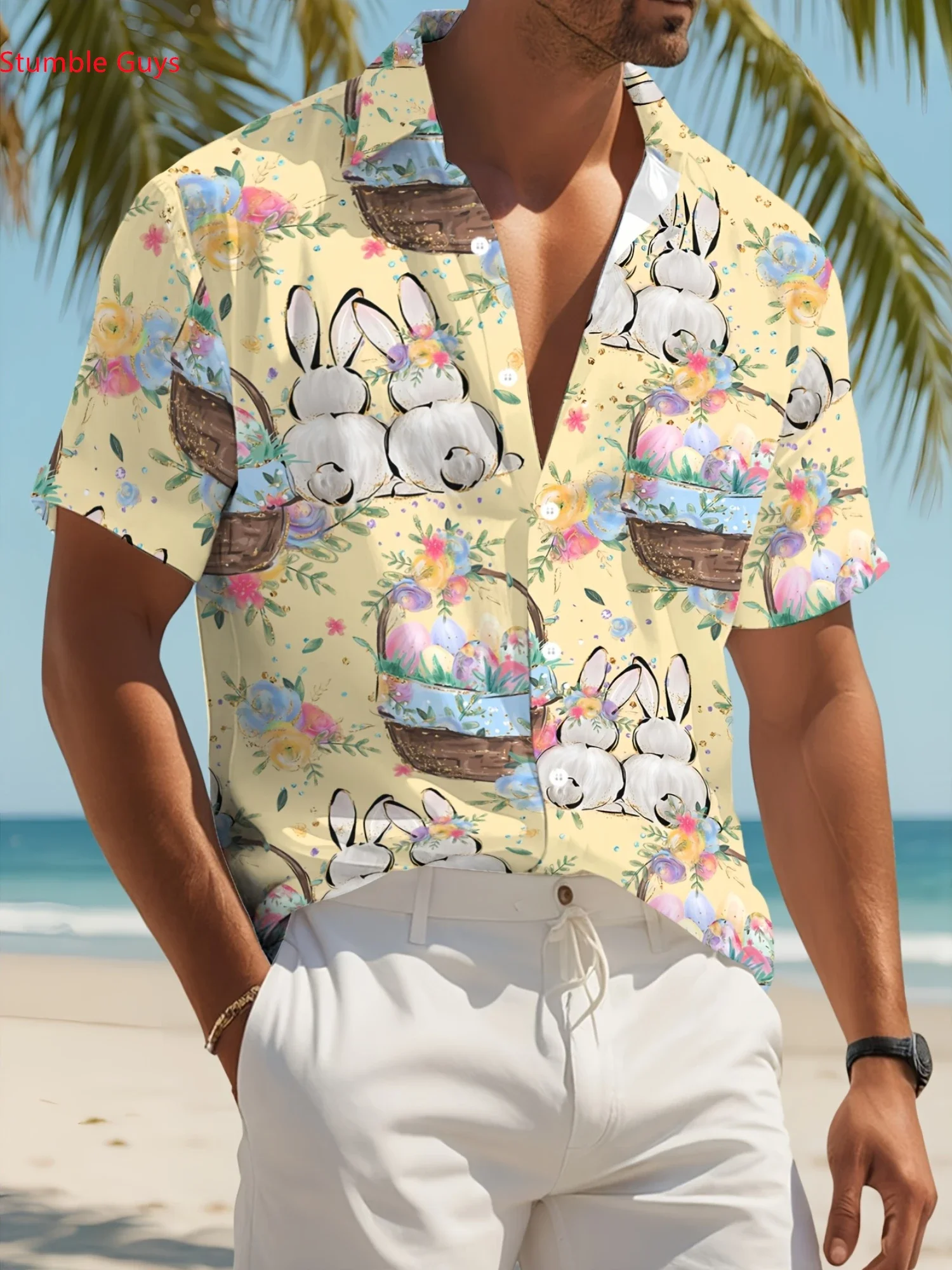 Summer Trendy Loose Fit Men's Hawaiian Shirt Man Short Sleeve Bold Print Comfortable Stylish Holiday Party Tops
Summer Trendy Loose Fit Men's Hawaiian Shirt Man Short Sleeve Bold Print Comfortable Stylish Holiday Party Tops