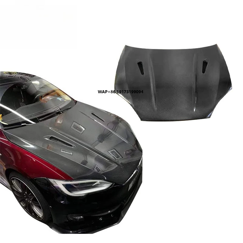16-19 Models of Model S Carbon Fiber Perforated Hood Modification Kit
16-19 Models of Model S Carbon Fiber Perforated Hood Modification Kit