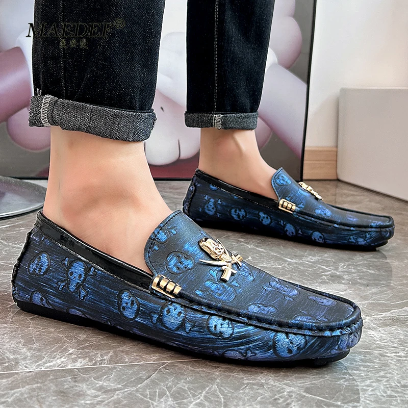 MAEDEF Loafers for Men Luxury Shoes Loafers Men Handmade PU Leather Casual Shoes Mocassin Mens Slip on Loafers Driving Shoes
MAEDEF Loafers for Men Luxury Shoes Loafers Men Handmade PU Leather Casual Shoes Mocassin Mens Slip on Loafers Driving Shoes