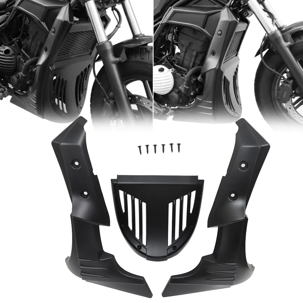 For Honda Rebel CMX 300 2017-2022 Motorcycle Black Lower Chin Fairing Under Front Spoiler Cover Belly Pan Panel Engine Guard
For Honda Rebel CMX 300 2017-2022 Motorcycle Black Lower Chin Fairing Under Front Spoiler Cover Belly Pan Panel Engine Guard