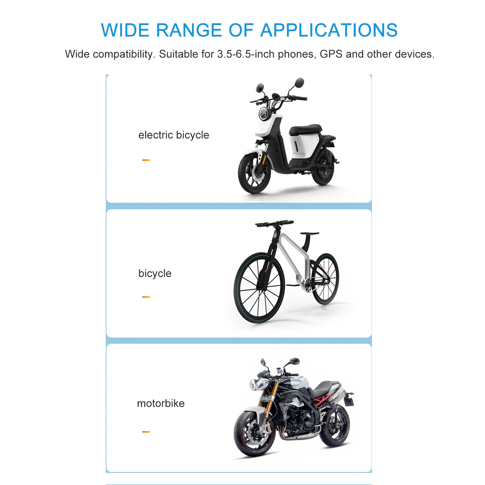 Universal Motorcycle Phone Mount Holder Shockproof ABS PC Material Adjustable Bike Stand Mobile For Cellphones Easy Install Tool
Universal Motorcycle Phone Mount Holder Shockproof ABS PC Material Adjustable Bike Stand Mobile For Cellphones Easy Install Tool