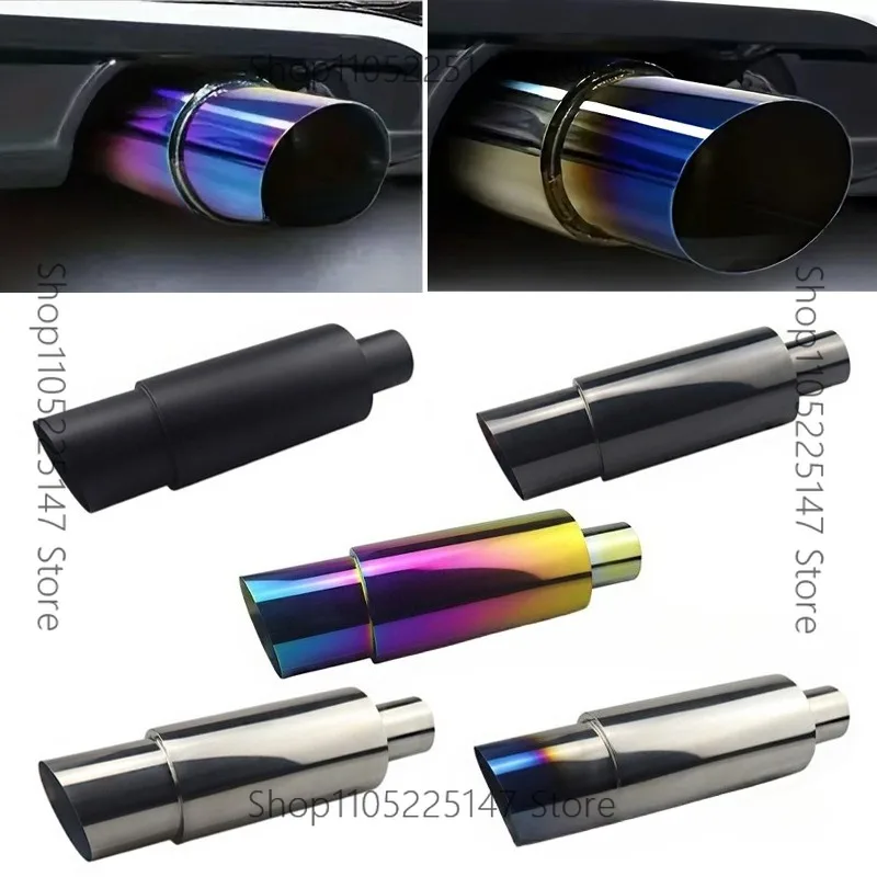 Car modification straight drum exhaust pipe, stainless steel muffler, car modification accessories rear stainless steel tail
Car modification straight drum exhaust pipe, stainless steel muffler, car modification accessories rear stainless steel tail