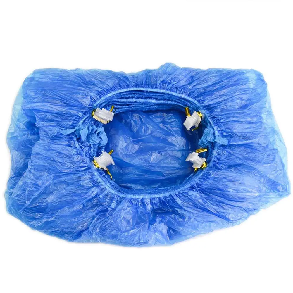 100 Pcs Dust-proof Anti-slip Shoe Covers Disposable Plastic Shoes Protector for Home Factory Dust-free Plant Nonslip Floor
100 Pcs Dust-proof Anti-slip Shoe Covers Disposable Plastic Shoes Protector for Home Factory Dust-free Plant Nonslip Floor