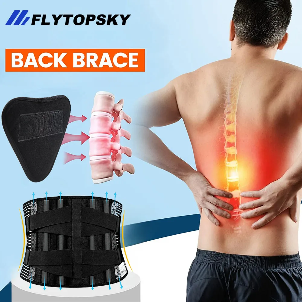1 Pcs Back Support Belt with Lumbar Pad&6 Stays Waist support for Herniated Disc, Sciatica, Scoliosis Brace Brace for Men Women
1 Pcs Back Support Belt with Lumbar Pad&6 Stays Waist support for Herniated Disc, Sciatica, Scoliosis Brace Brace for Men Women