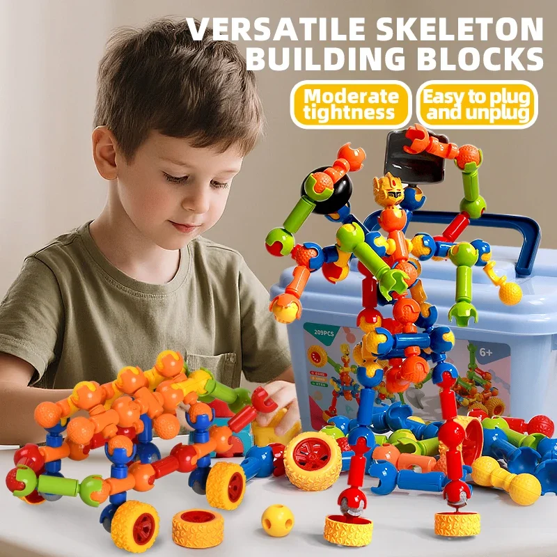 STEM Building Blocks Toy Set Detachable Creative Playset to Enhance Children's Manual Skills And Logical Thinking
STEM Building Blocks Toy Set Detachable Creative Playset to Enhance Children's Manual Skills And Logical Thinking