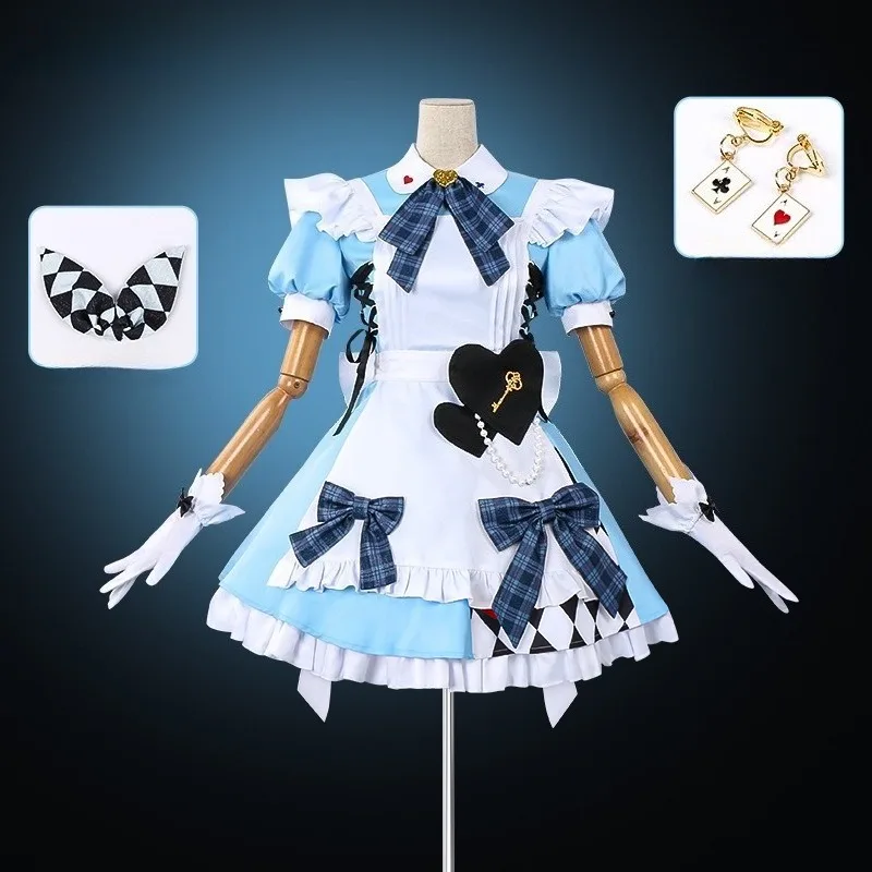 Anime GiGO Cosplay Costume Honoka Kousaka Kotori Minami Rin Hoshizora Cafe Maid Uniform Dress Set for Women Roleplay Outfits
Anime GiGO Cosplay Costume Honoka Kousaka Kotori Minami Rin Hoshizora Cafe Maid Uniform Dress Set for Women Roleplay Outfits