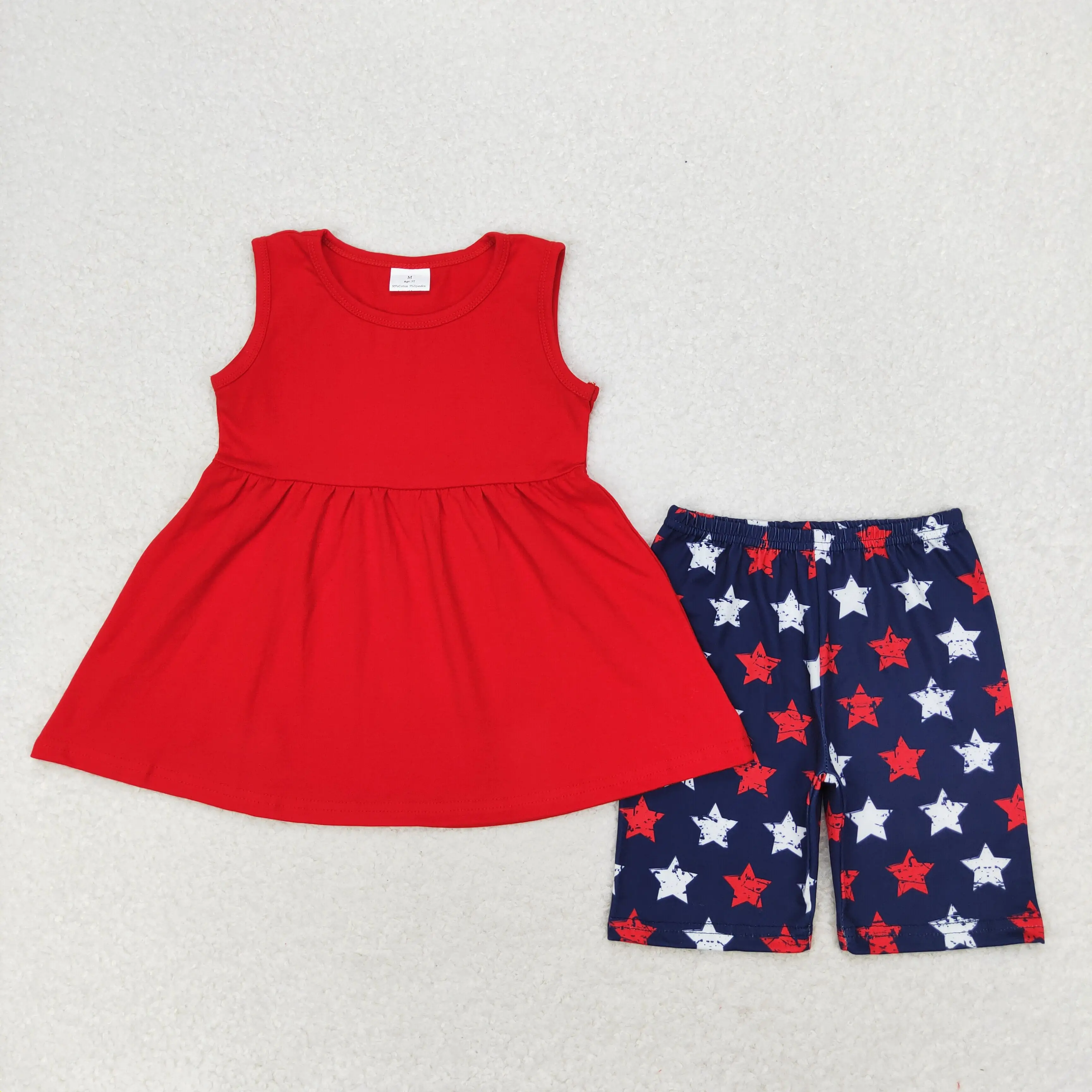 GSSO1302 July 4Th Toddler Girls Clothes Short Sleeve Top With Shorts Set Kids Summer Boutique Outfits
GSSO1302 July 4Th Toddler Girls Clothes Short Sleeve Top With Shorts Set Kids Summer Boutique Outfits