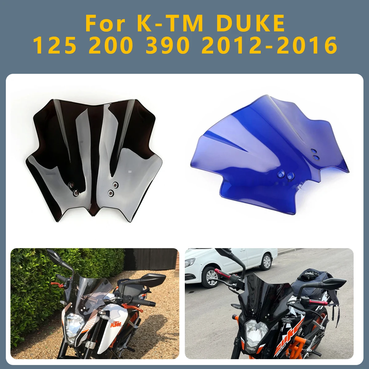 Motorcycle Windshield WindScreen Double Bubble For K-TM DUKE 125 200 390 K-TM390 K-TM200 K-TM125 2012-2016 DUKE-125 DUKE-200
Motorcycle Windshield WindScreen Double Bubble For K-TM DUKE 125 200 390 K-TM390 K-TM200 K-TM125 2012-2016 DUKE-125 DUKE-200