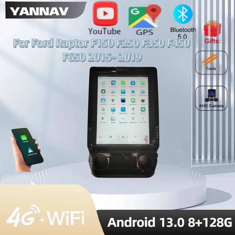 Touch Screen Car Radio For Ford Raptor F150 F250 F350 F450 F650 2015- 2019 Android 12.3" Video Player GPS Autoradio WIFI Carplay 
Touch Screen Car Radio For Ford Raptor F150 F250 F350 F450 F650 2015- 2019 Android 12.3" Video Player GPS Autoradio WIFI Carplay