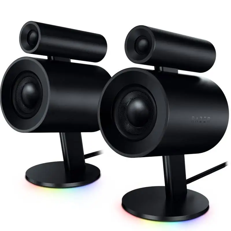 Razer Nommo Pro 2.1 Virtual Surround Gaming Speakers THX Certified USB Subwoofer Speaker
Razer Nommo Pro 2.1 Virtual Surround Gaming Speakers THX Certified USB Subwoofer Speaker