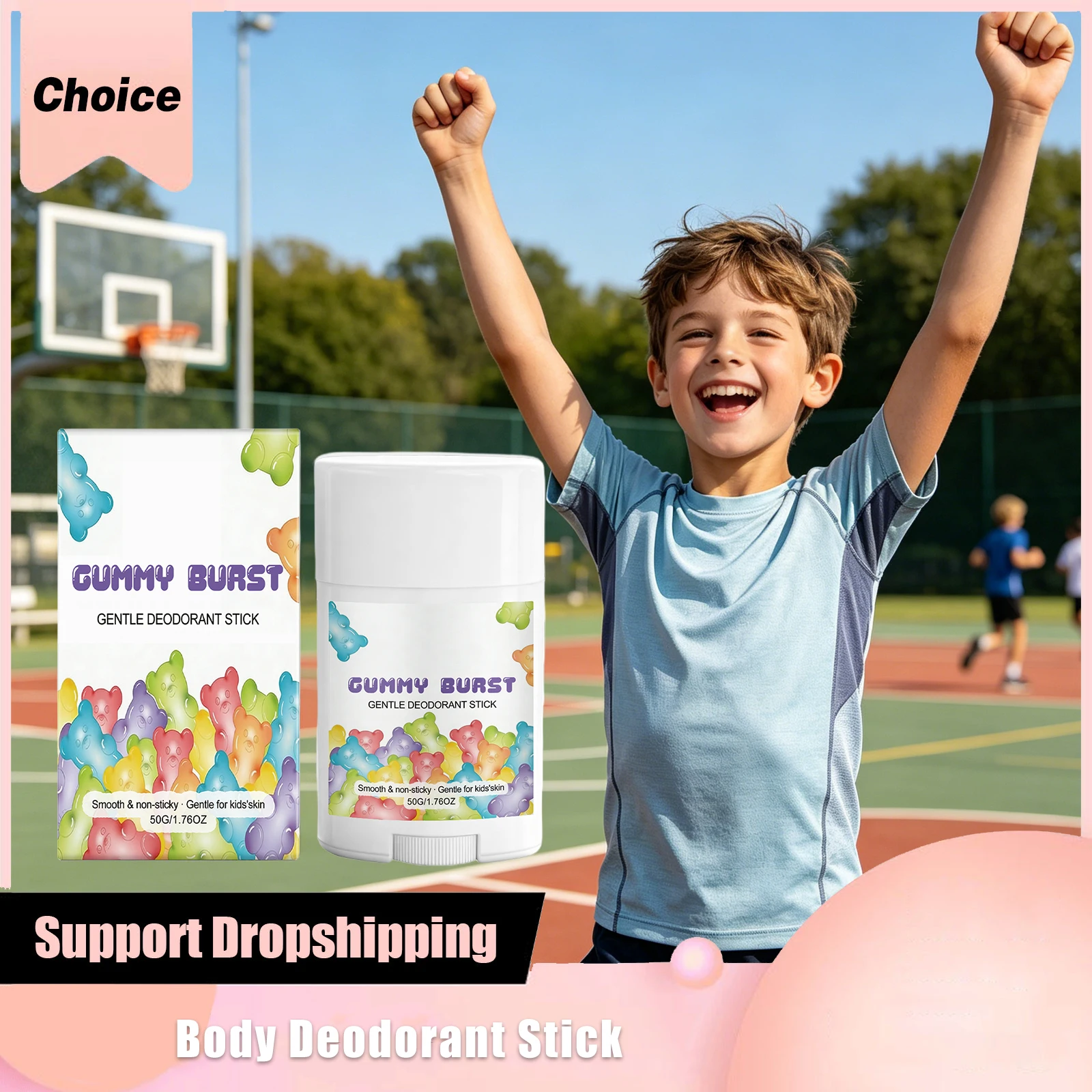 Kids Body Deodorant Stick Lasting Fragrance Freshing Eliminate Sweat Odor Anti-Itching Moisturizes Gentle Anti Perspirant Cream
Kids Body Deodorant Stick Lasting Fragrance Freshing Eliminate Sweat Odor Anti-Itching Moisturizes Gentle Anti Perspirant Cream