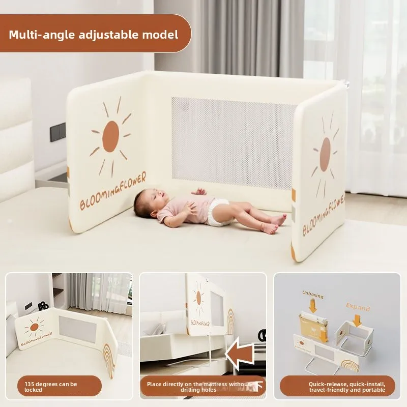 Newborn Bed Fence Portable Installation-Free Anti-Pressure Baffle Single-Side Anti-Drop Baby Travel Folding Guardrail
Newborn Bed Fence Portable Installation-Free Anti-Pressure Baffle Single-Side Anti-Drop Baby Travel Folding Guardrail