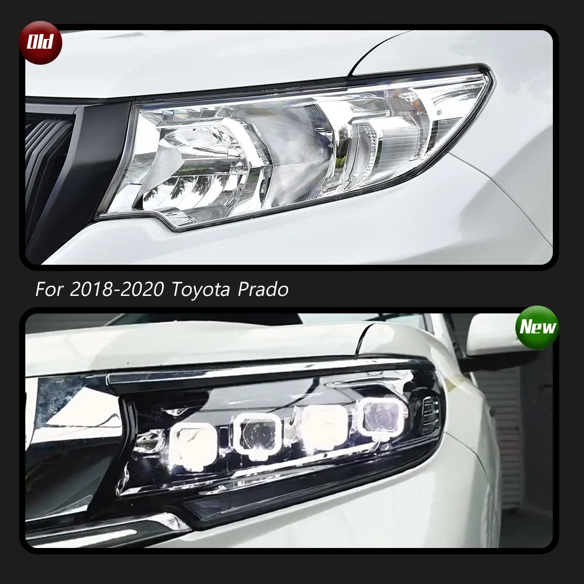 TYPY New LED Head Lamp Upgrade Modified For Toyota Prado Headlight 2018-2020 Headlight Dynamic Signal Head Lamp Auto Accessories
TYPY New LED Head Lamp Upgrade Modified For Toyota Prado Headlight 2018-2020 Headlight Dynamic Signal Head Lamp Auto Accessories
