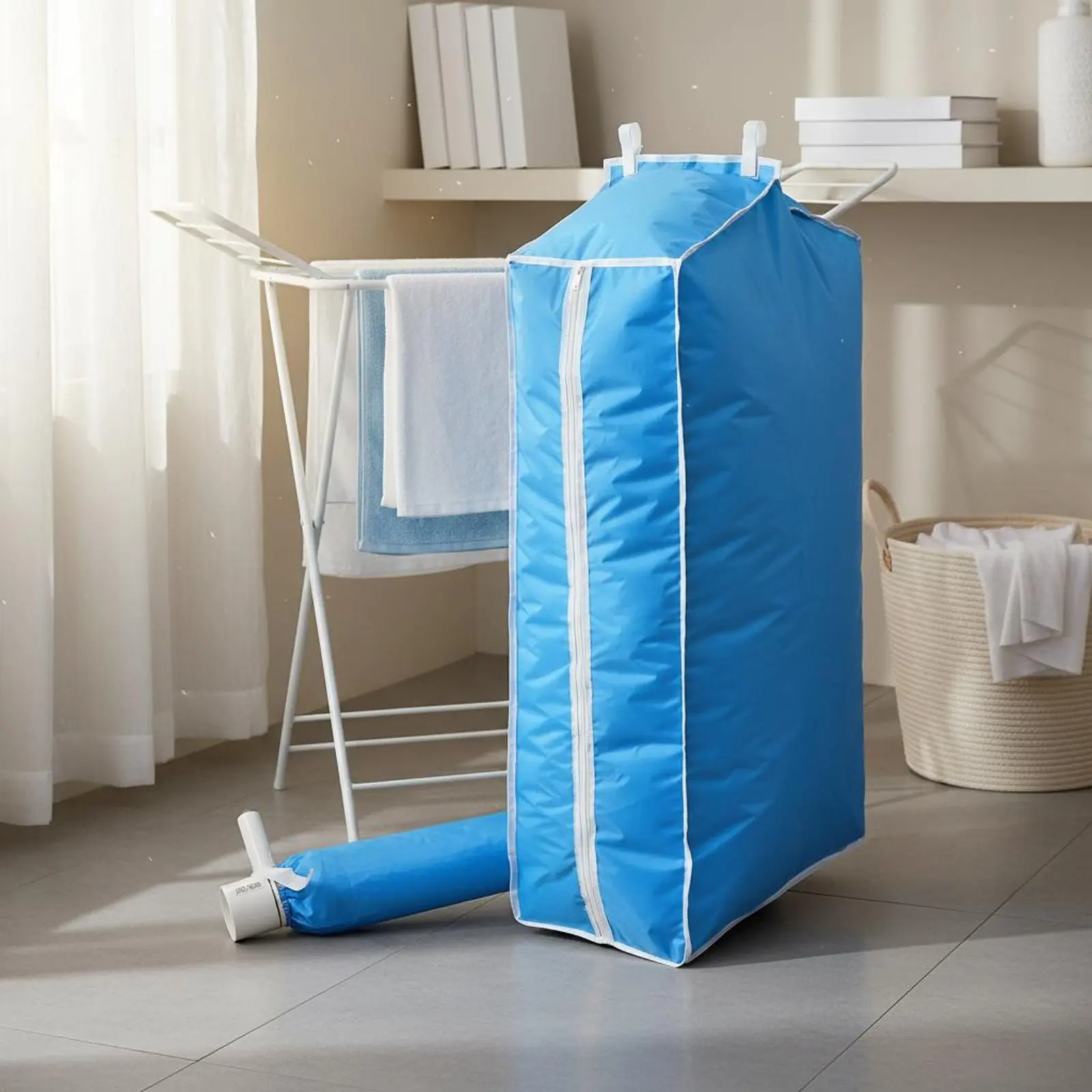 Portable Clothes Dryer Bag Easy to Keep Clothes Drying Cover Foldable Drying Tent Compact Foldable Electric Dryer Quick-Dry
Portable Clothes Dryer Bag Easy to Keep Clothes Drying Cover Foldable Drying Tent Compact Foldable Electric Dryer Quick-Dry