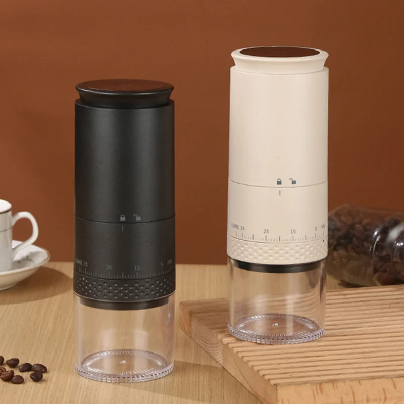 Electric Coffee Bean Grinder, Rechargeable Automatic Grinder, Portable Coffee Grinder
Electric Coffee Bean Grinder, Rechargeable Automatic Grinder, Portable Coffee Grinder