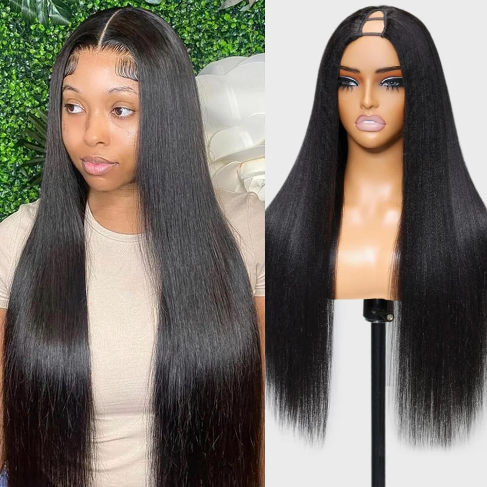32 Inch V Part Straight Full Machine Made Wigs Human Hair 200 Density Natural Black Color Straight Human Hair Wigs
32 Inch V Part Straight Full Machine Made Wigs Human Hair 200 Density Natural Black Color Straight Human Hair Wigs