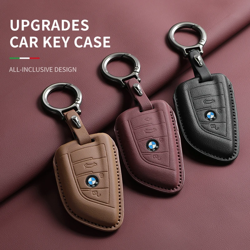 Soft Leather Car Key Case Fob For BMW 1 3 5 7 Series 320i 530i 550i F20 F15 F16 F48 G20 G30 G01 G02 G05 G11 X1 X3 X4 X5 X6 F30
Soft Leather Car Key Case Fob For BMW 1 3 5 7 Series 320i 530i 550i F20 F15 F16 F48 G20 G30 G01 G02 G05 G11 X1 X3 X4 X5 X6 F30