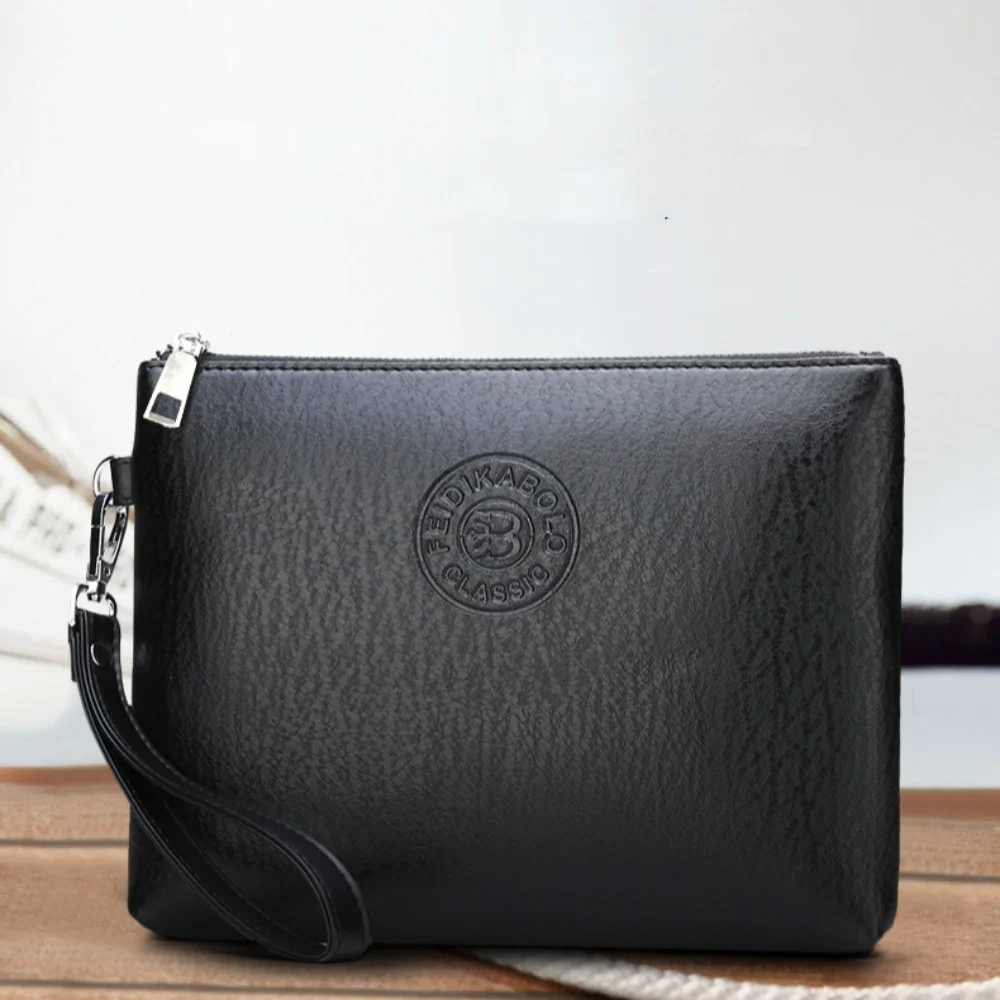 Practical Pu Leather Male Clutch Bag Large Capacity Soft Men's Handy Bag Durable Simple Toiletry Bag Shopping
Practical Pu Leather Male Clutch Bag Large Capacity Soft Men's Handy Bag Durable Simple Toiletry Bag Shopping