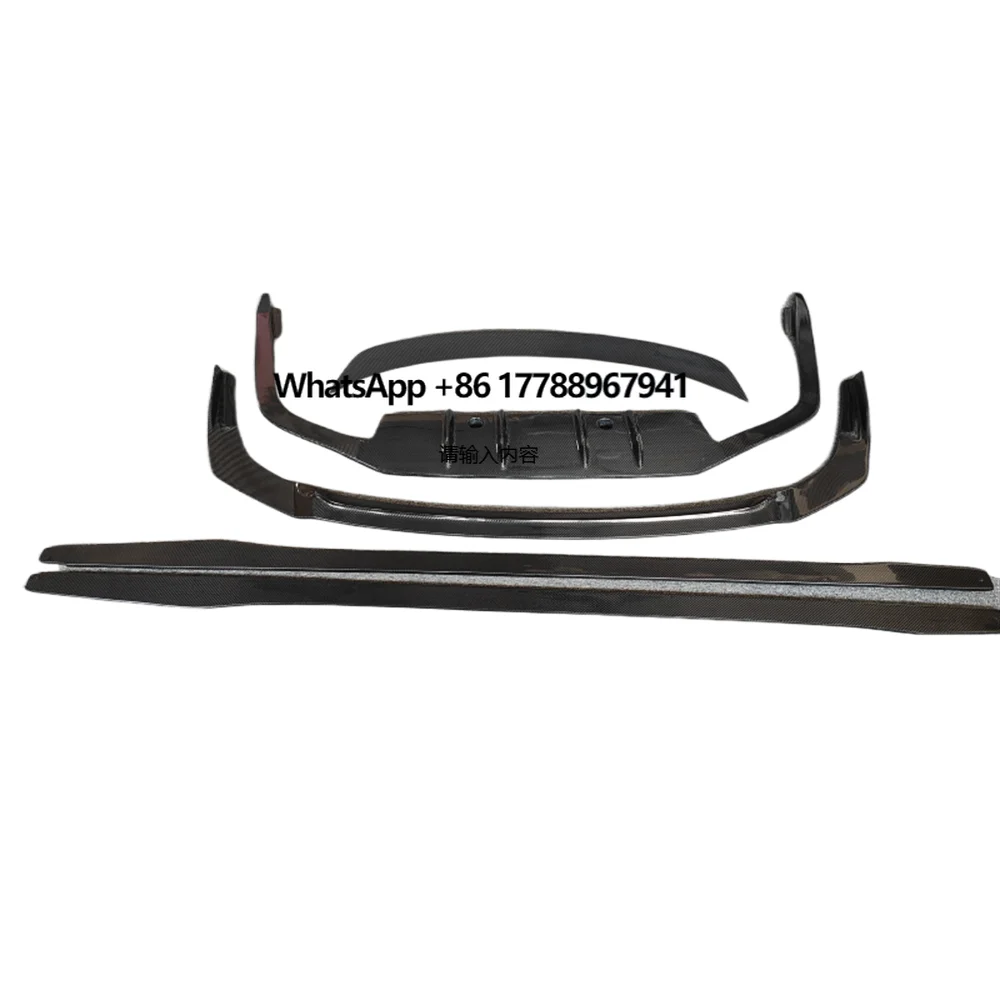 Used for 2018-2023 Lexus LS Ls350 500 Front Bumper Lower Lip Genuine Carbon Fiber Body Kit
Used for 2018-2023 Lexus LS Ls350 500 Front Bumper Lower Lip Genuine Carbon Fiber Body Kit