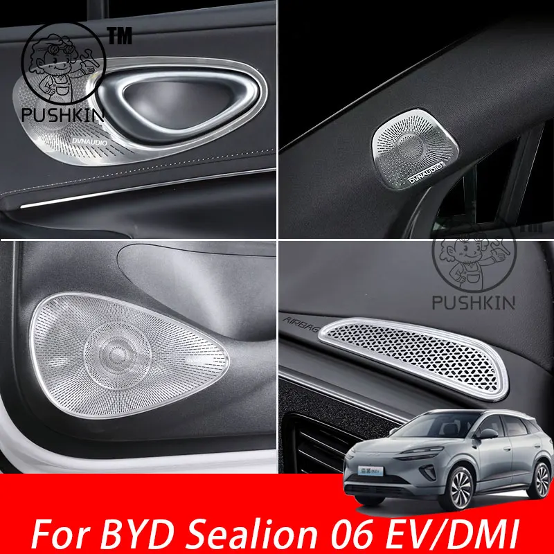 For BYD Sealion 06 EV/DMI 2025 2026 Speaker horn Cover Decorative Patch Interior Air Vent Protection Modification Accessories
For BYD Sealion 06 EV/DMI 2025 2026 Speaker horn Cover Decorative Patch Interior Air Vent Protection Modification Accessories