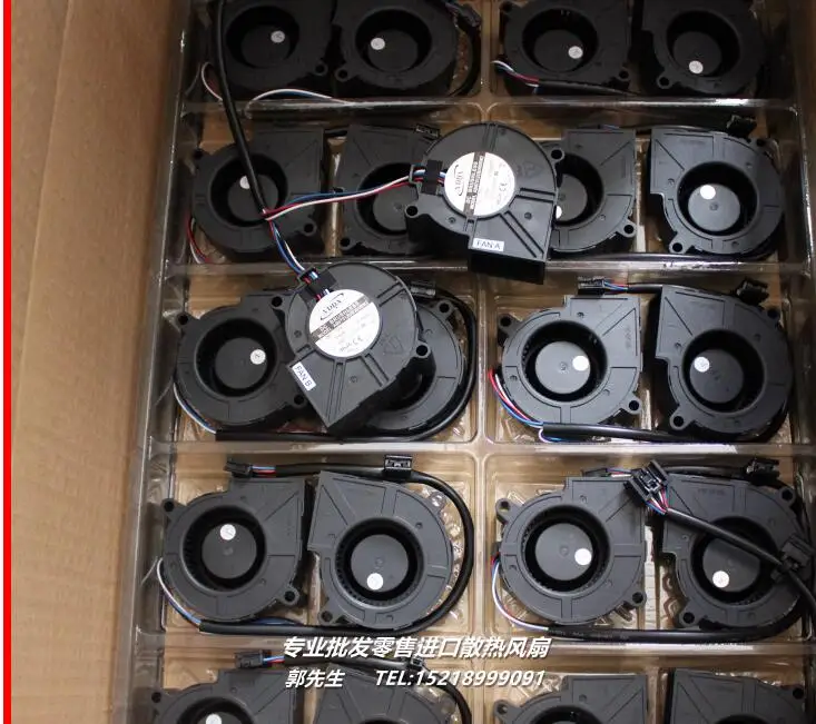 Ltsf For ADDA AB07512UB300BM2 DC 12V 0.6A 75x75x30mm 4-Wire Server Cooling Fan 7cm
Ltsf For ADDA AB07512UB300BM2 DC 12V 0.6A 75x75x30mm 4-Wire Server Cooling Fan 7cm