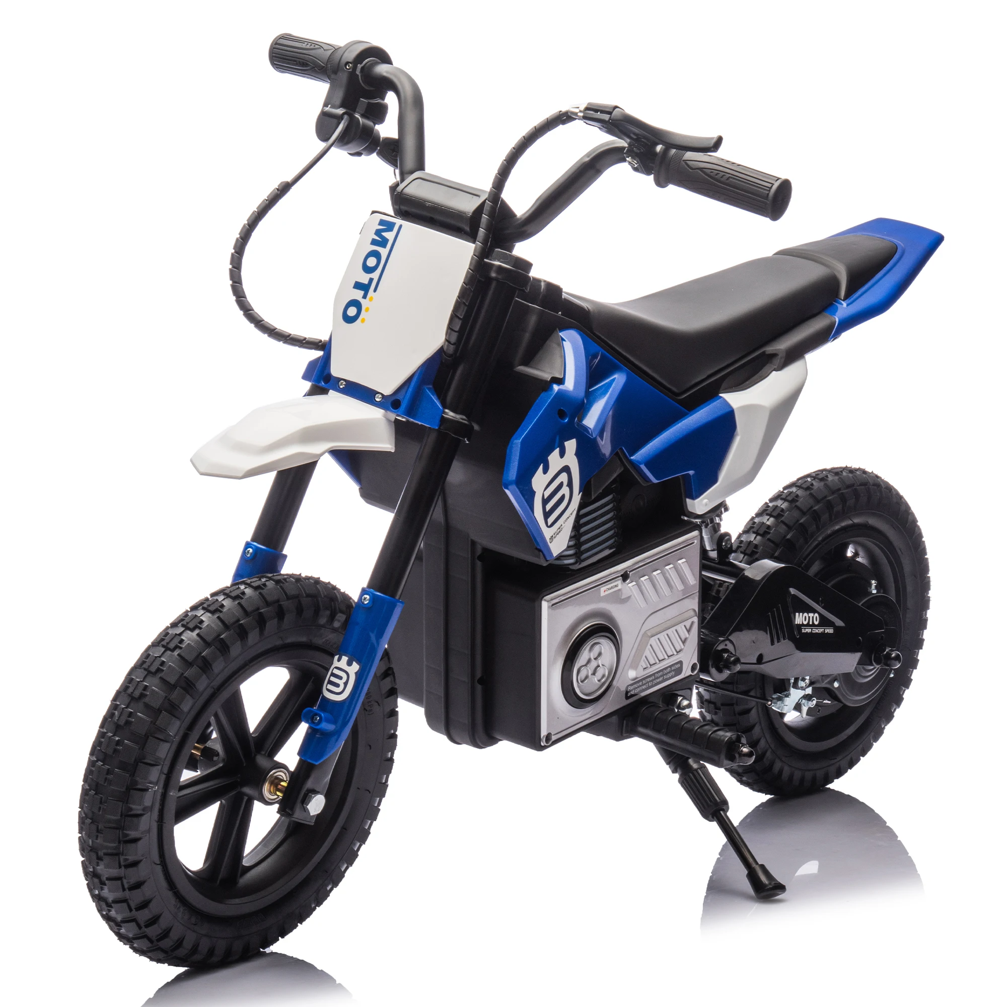 24V Ride On Electric Toy Motocross Motorcycle for Kids Aged 5-15, 200W Motor, 9.32 mph Max Speed, Play Music by Bluetooth
24V Ride On Electric Toy Motocross Motorcycle for Kids Aged 5-15, 200W Motor, 9.32 mph Max Speed, Play Music by Bluetooth