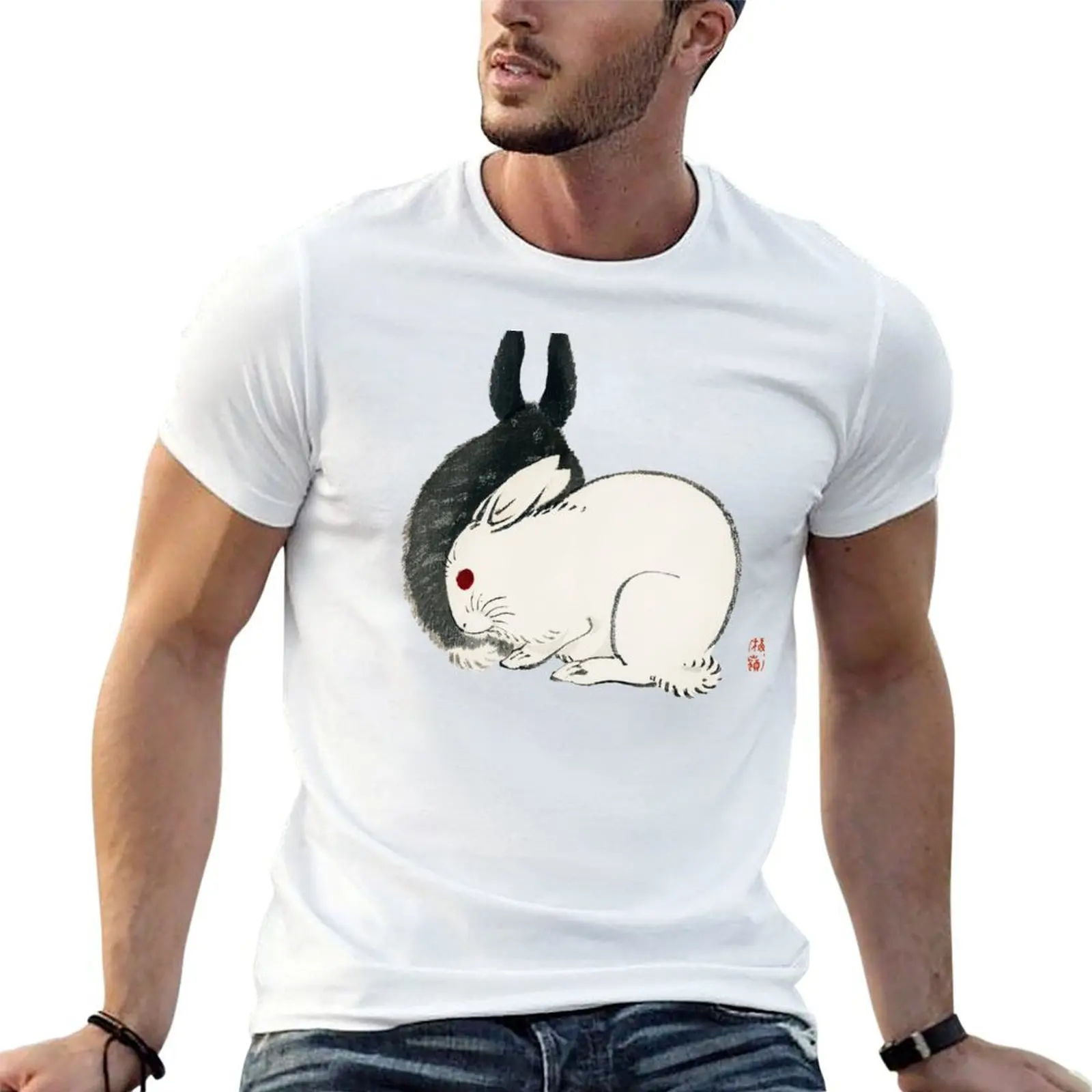Rabbits by Kono Bairei, Japanese art from the Ukiyo-e school T-Shirt t shirts designer T-Shirt
Rabbits by Kono Bairei, Japanese art from the Ukiyo-e school T-Shirt t shirts designer T-Shirt