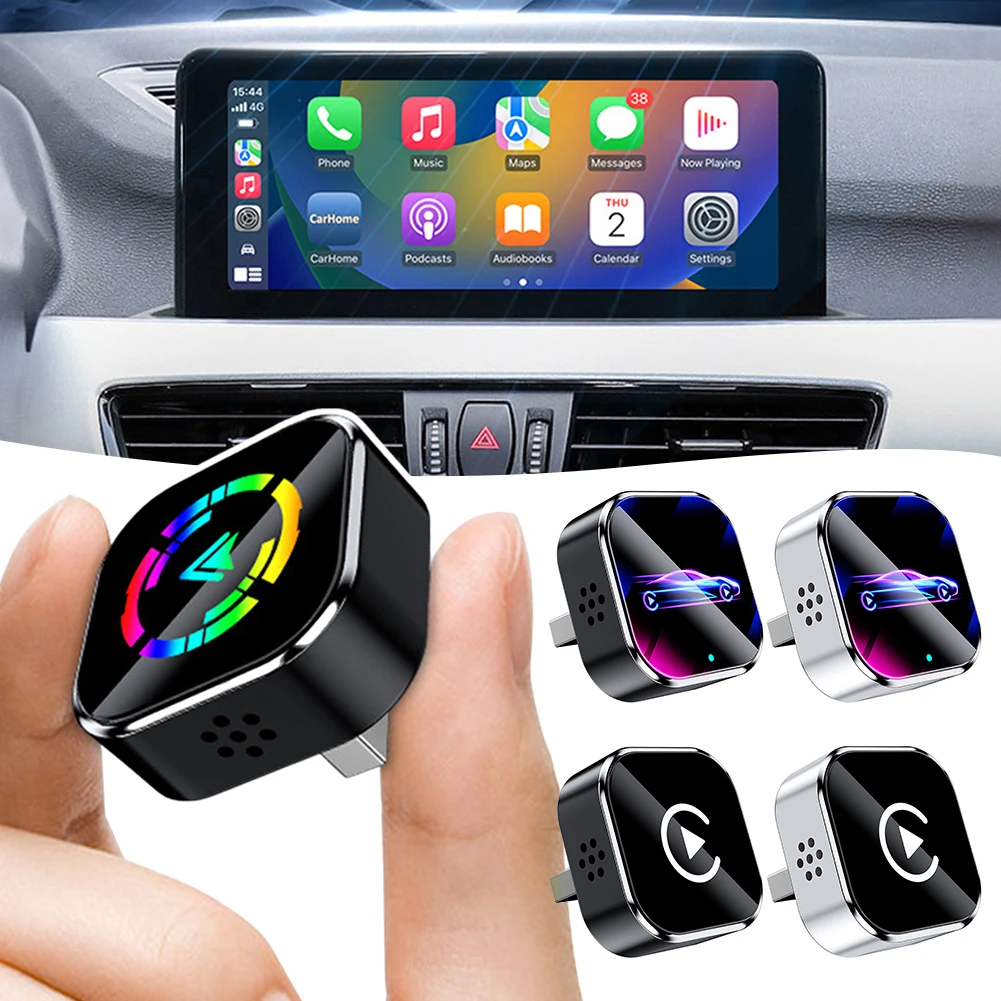 Беспроводной адаптер Carplays для Iphone/Android 2 в 1, Androids, автоматический беспроводной адаптер, быстрое стабильное соединение
Беспроводной адаптер Carplays для Iphone/Android 2 в 1, Androids, автоматический беспроводной адаптер, быстрое стабильное соединение