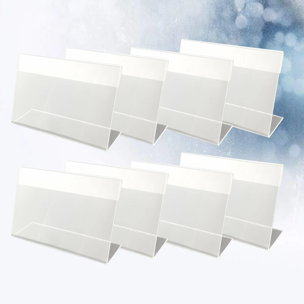30pcs Acrylic Price Tag Clear Retail Supermarket Shelves Rack Office Table Plastic Reusable Label Holder
30pcs Acrylic Price Tag Clear Retail Supermarket Shelves Rack Office Table Plastic Reusable Label Holder
