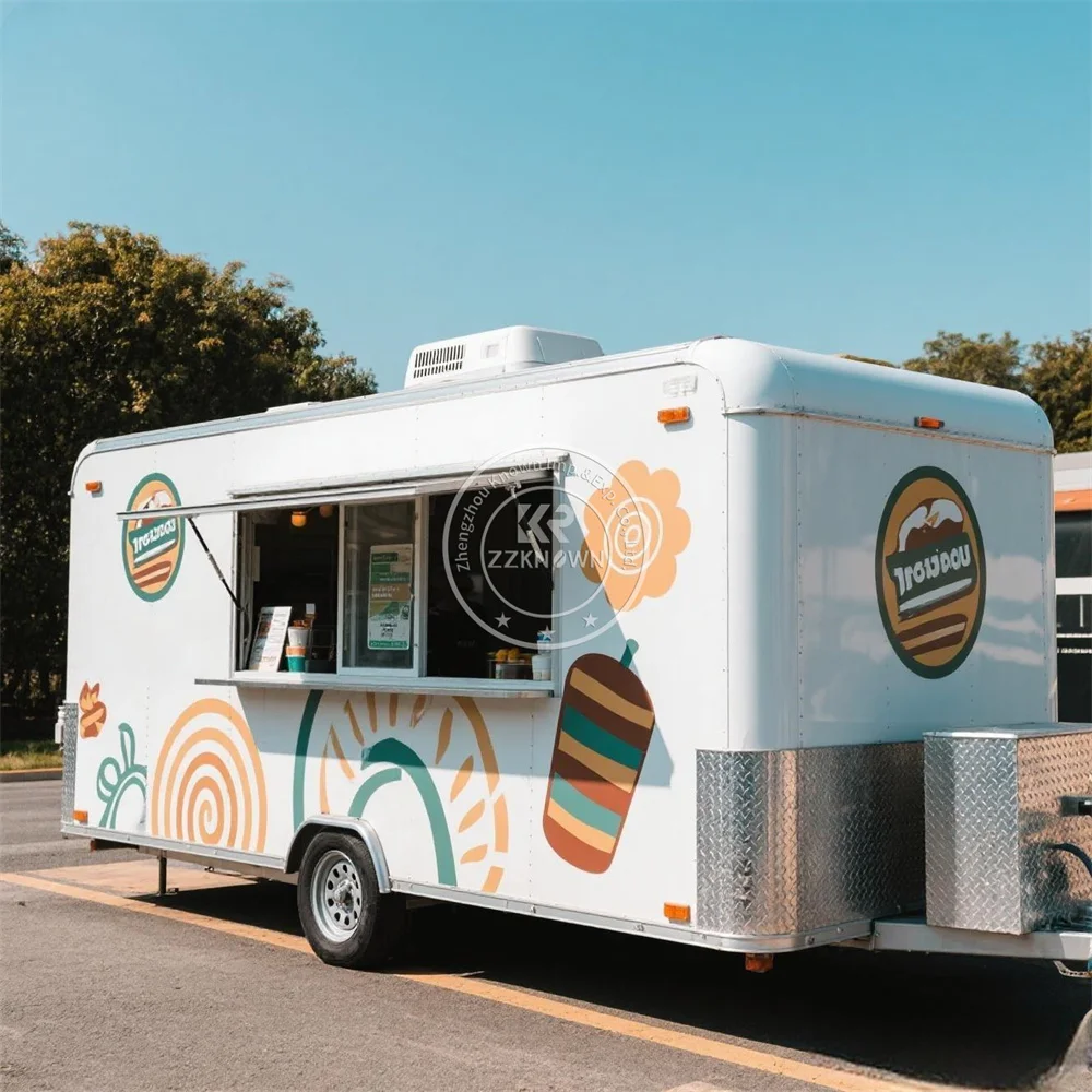 Mobile Coffee Truck Ice Cream Cart Fruit Snack Food Truck Mobile Restaurant Fully Equipped Mobile Food Trailer With Full Kitchen
Mobile Coffee Truck Ice Cream Cart Fruit Snack Food Truck Mobile Restaurant Fully Equipped Mobile Food Trailer With Full Kitchen