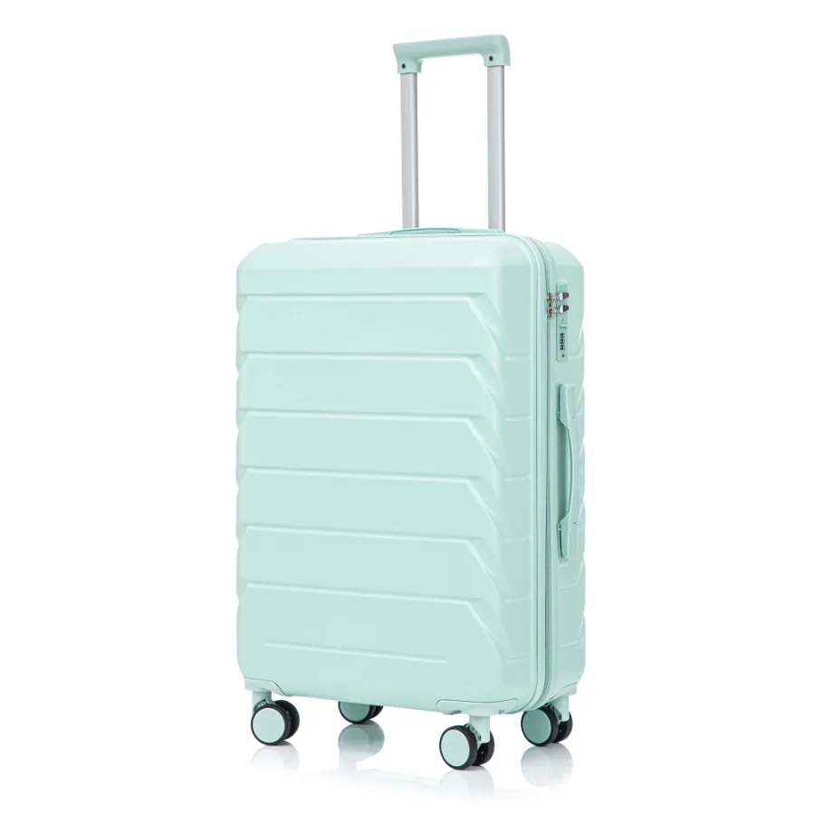 Hardside Carry on Luggage with Spinner Wheels Hard Shell ABS Suitcase 28-Inch Lightweight Expandable Rolling Luggage Mint Green
Hardside Carry on Luggage with Spinner Wheels Hard Shell ABS Suitcase 28-Inch Lightweight Expandable Rolling Luggage Mint Green