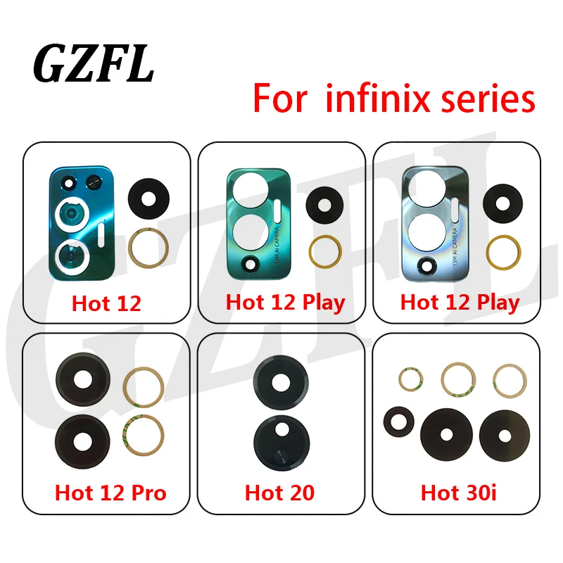 Rear Back Camera Glass Lens For infinix Hot 12 12 play 12pro Hot 20 Hot 30i Replacement With Adhesive Sticker
Rear Back Camera Glass Lens For infinix Hot 12 12 play 12pro Hot 20 Hot 30i Replacement With Adhesive Sticker