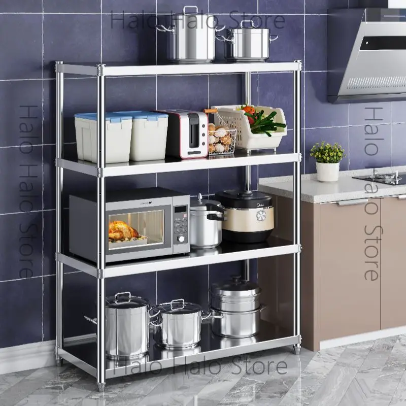 Extra thick 304 special standard shelf stainless steel rack floor-to-ceiling multi-layer kitchen shelf storage rack
Extra thick 304 special standard shelf stainless steel rack floor-to-ceiling multi-layer kitchen shelf storage rack