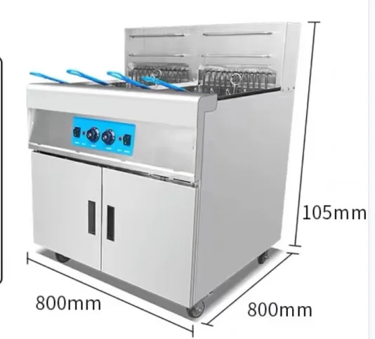 Фритюрница2025 Обладнання KFC Электрическая фритюрница Напольный тип Ресторан фаст-фуда Два резервуара Два корзины Фритюрница Электрическая
Фритюрница2025 Обладнання KFC Электрическая фритюрница Напольный тип Ресторан фаст-фуда Два резервуара Два корзины Фритюрница Электрическая