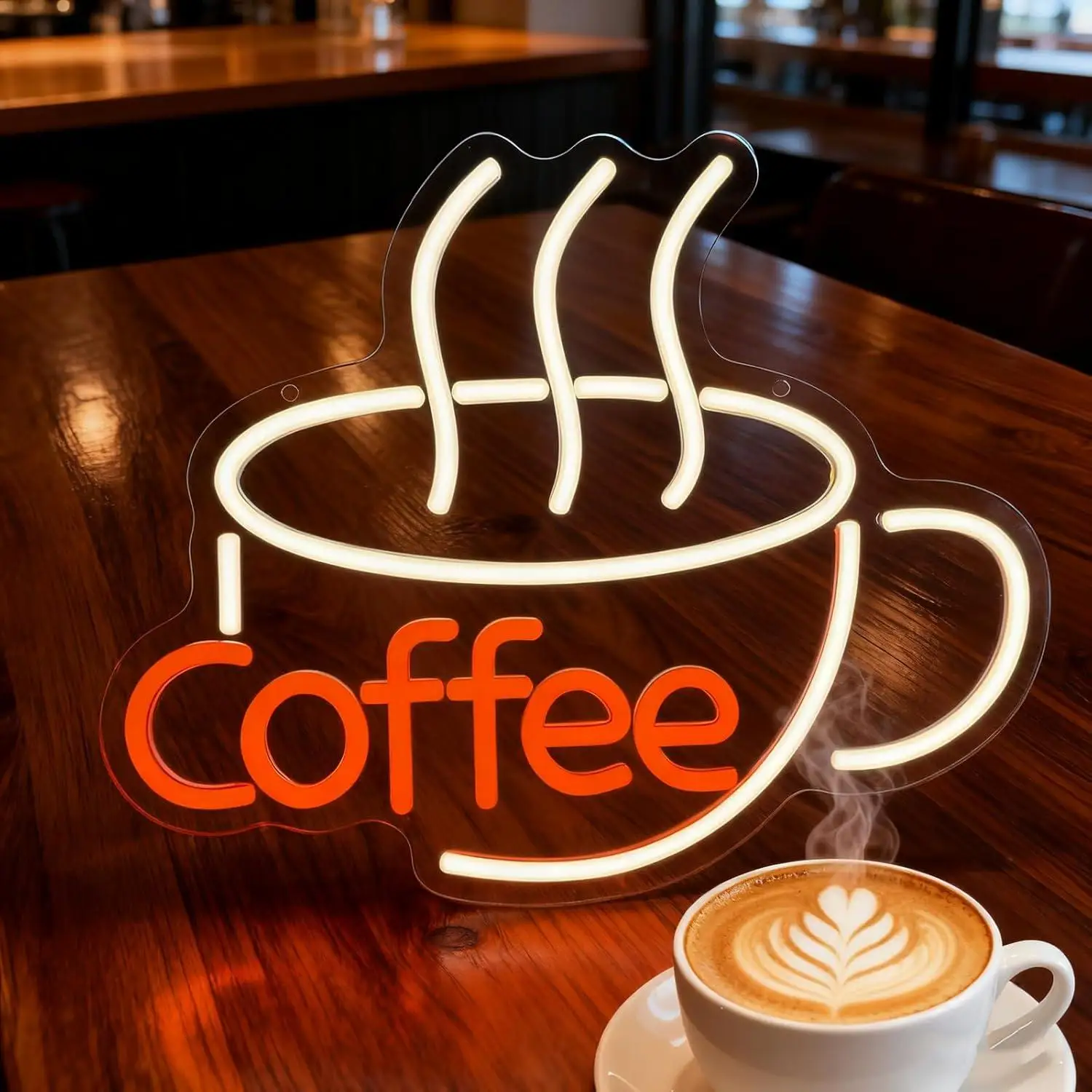 Coffee Neon Sign USB Dimmable LED Light for Coffee Bar Shop Station Man Cave Office Business Aesthetic Decor Gifts Night Light
Coffee Neon Sign USB Dimmable LED Light for Coffee Bar Shop Station Man Cave Office Business Aesthetic Decor Gifts Night Light