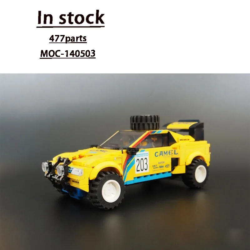 MOC-140503 Классический культовый 405 Turbo16 Модель спортивного автомобиля с гоночным строительным блоком, 477 шт., детская игрушка на день рождения для мальчиков в подарок
MOC-140503 Классический культовый 405 Turbo16 Модель спортивного автомобиля с гоночным строительным блоком, 477 шт., детская игрушка на день рождения для мальчиков в подарок